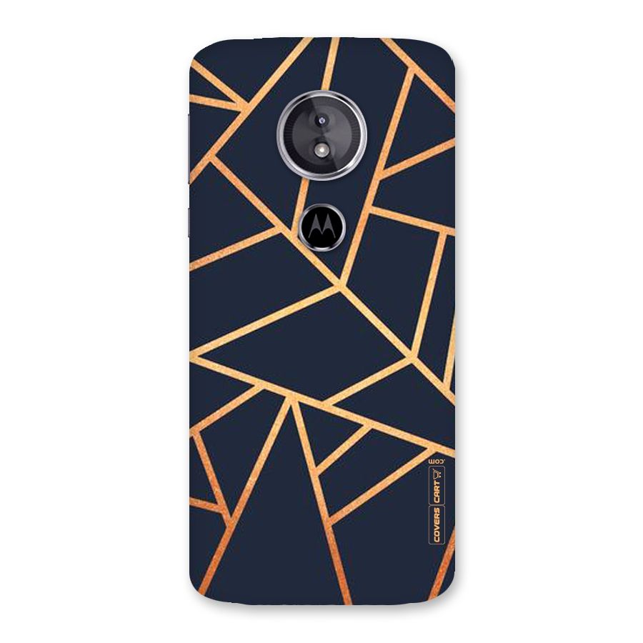 Golden Pattern Back Case for Moto E5