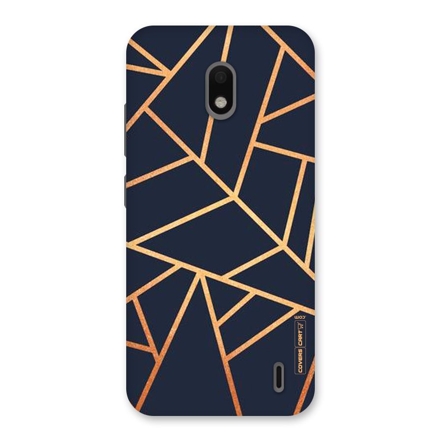 Golden Pattern Back Case for Nokia 2.2