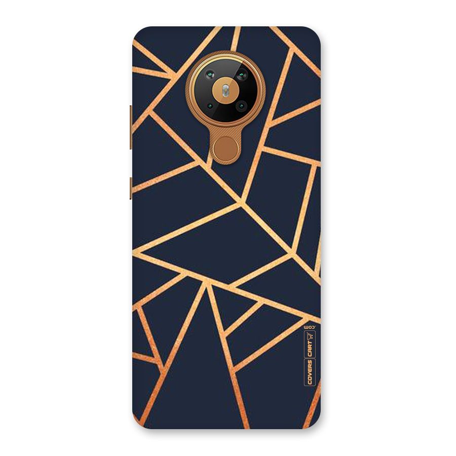 Golden Pattern Back Case for Nokia 5.3