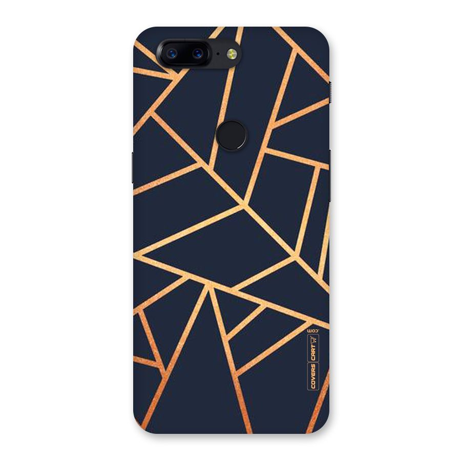 Golden Pattern Back Case for OnePlus 5T