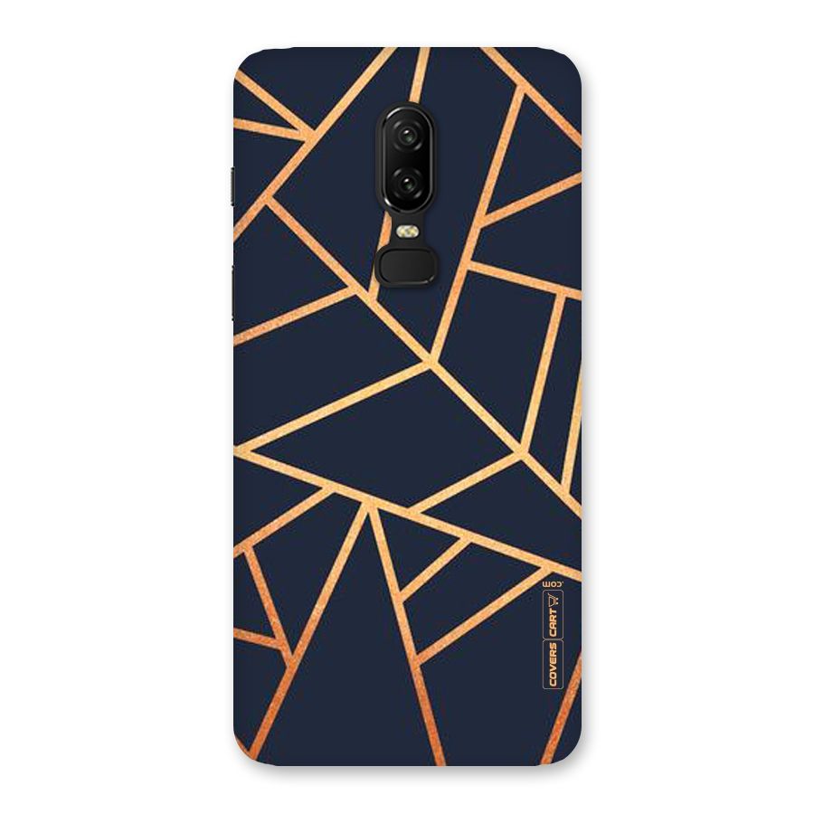 Golden Pattern Back Case for OnePlus 6