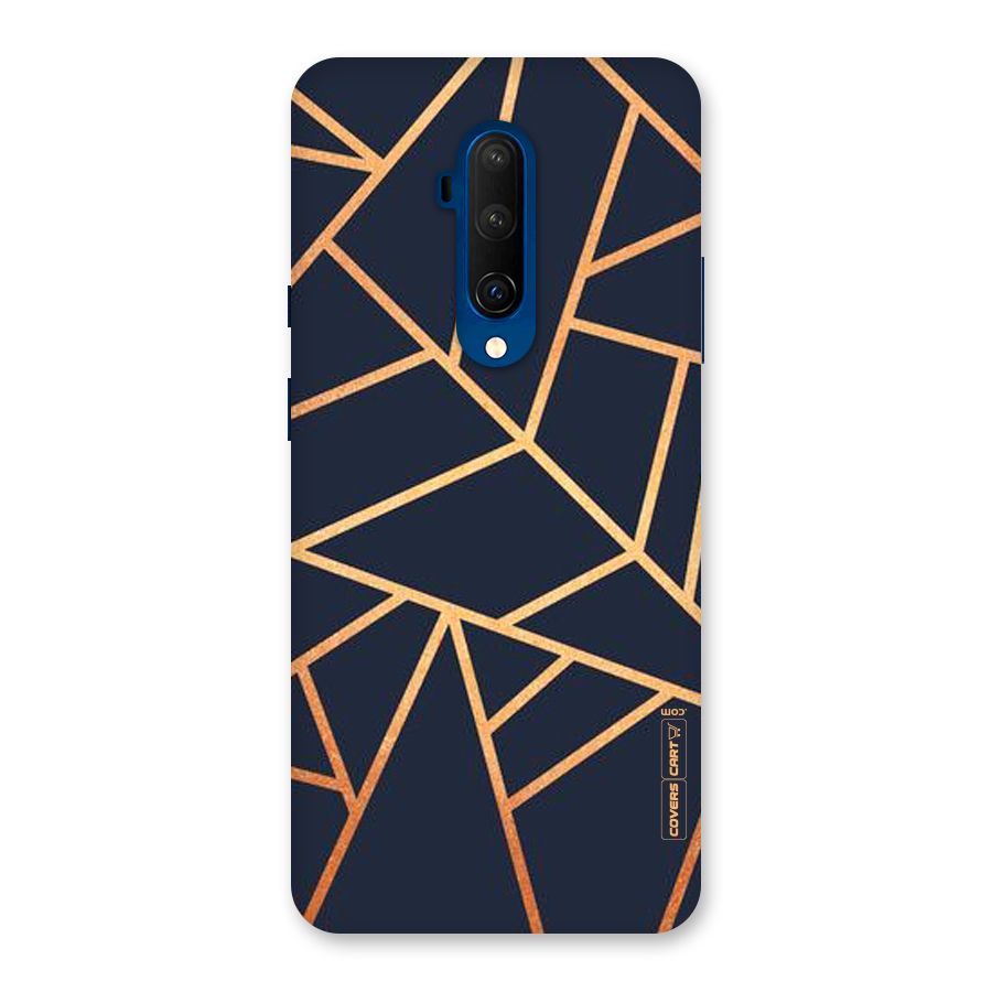 Golden Pattern Back Case for OnePlus 7T Pro