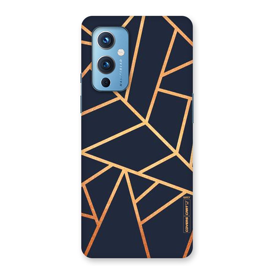 Golden Pattern Back Case for OnePlus 9