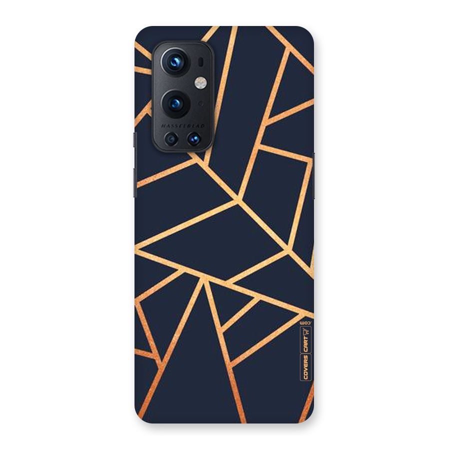 Golden Pattern Back Case for OnePlus 9 Pro