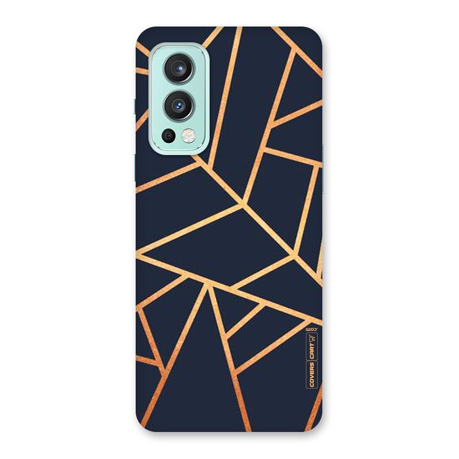 Golden Pattern Back Case for OnePlus Nord 2 5G