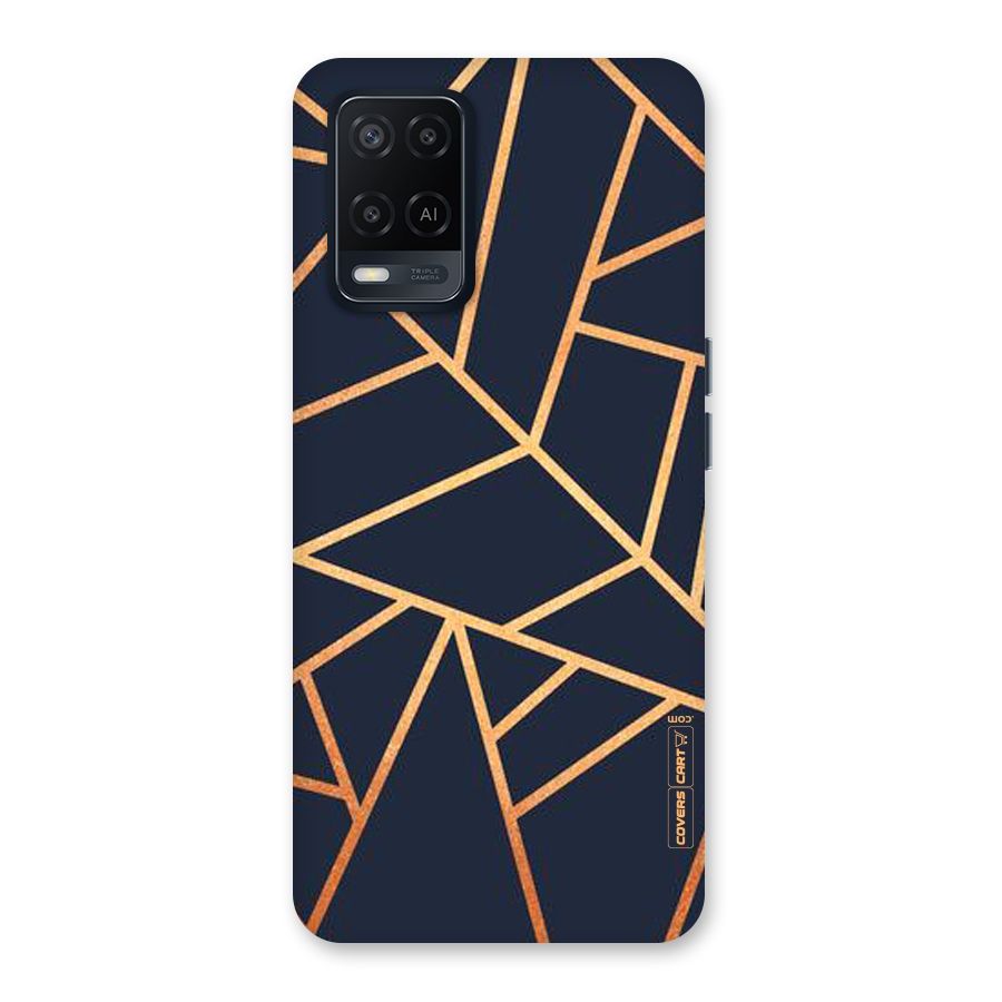 Golden Pattern Back Case for Oppo A54