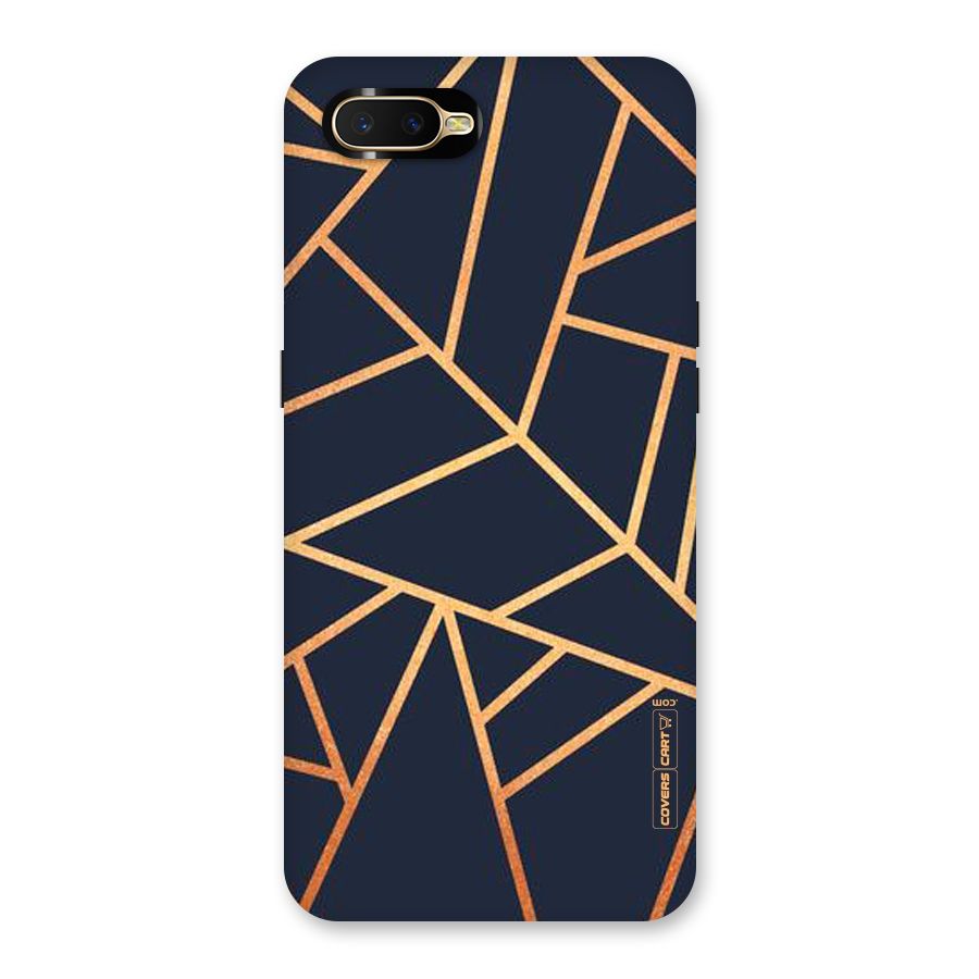 Golden Pattern Back Case for Oppo K1