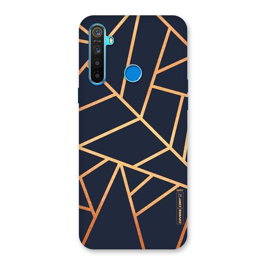Golden Pattern Back Case for Realme 5