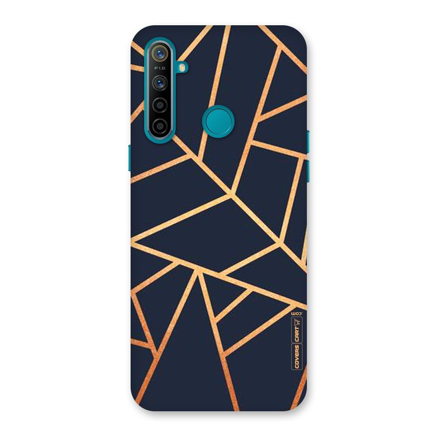 Golden Pattern Back Case for Realme 5i