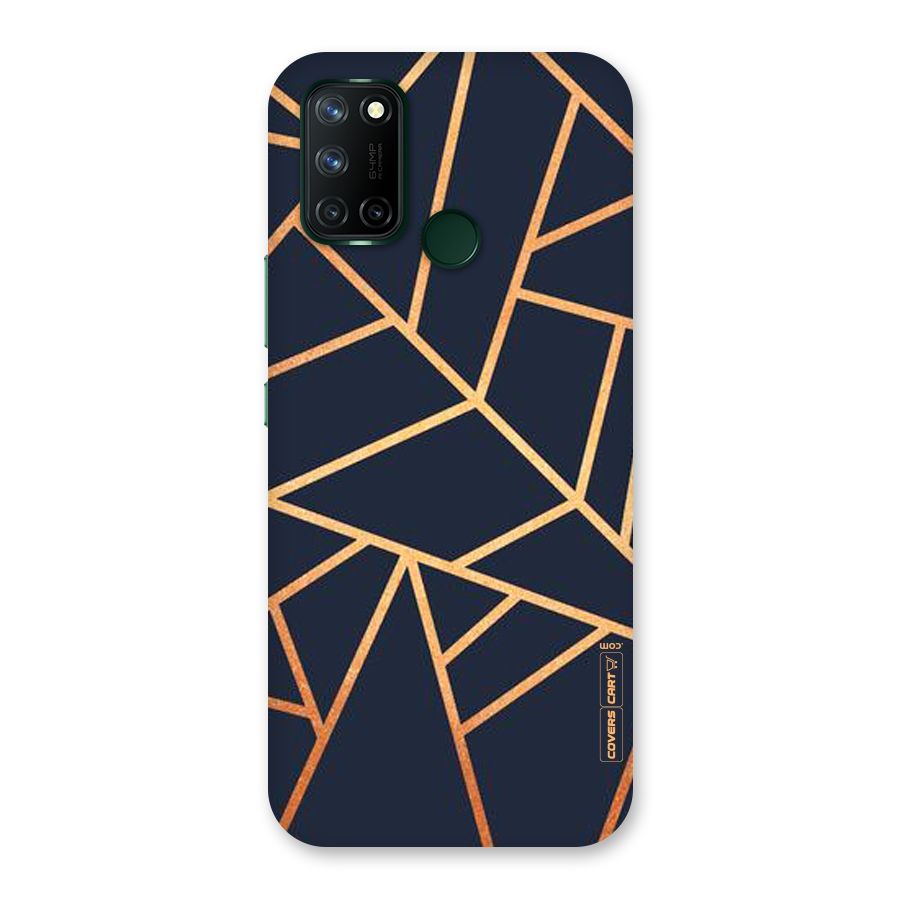 Golden Pattern Back Case for Realme 7i