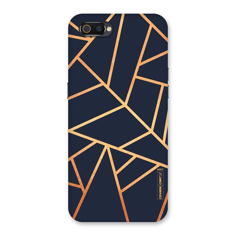Golden Pattern Back Case for Realme C2