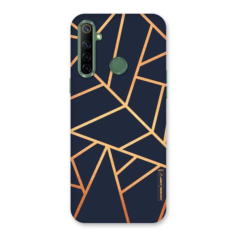 Golden Pattern Back Case for Realme Narzo 10