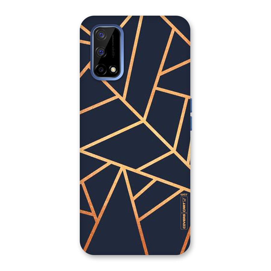 Golden Pattern Back Case for Realme Narzo 30 Pro