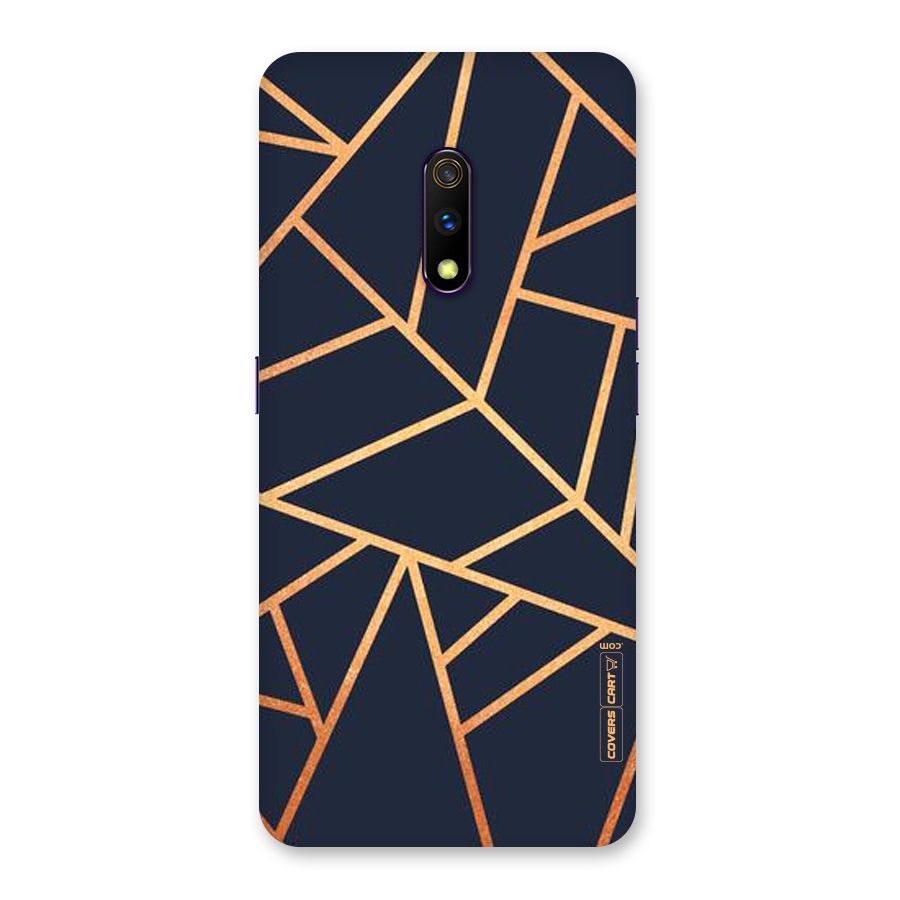 Golden Pattern Back Case for Realme X