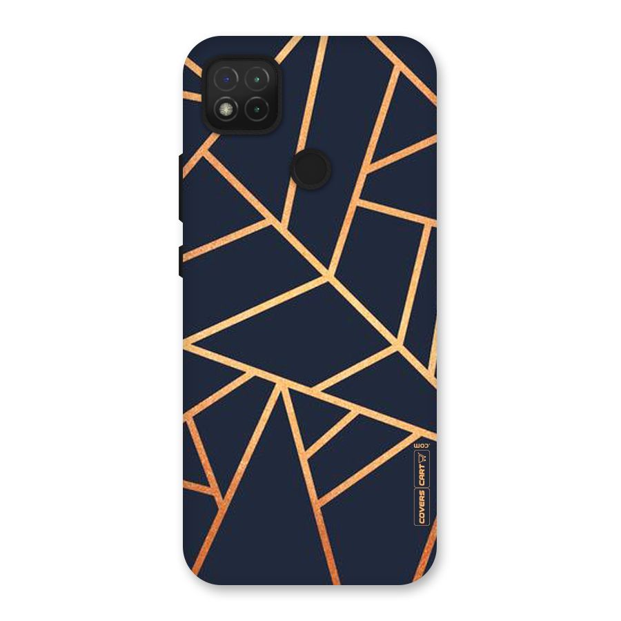 Golden Pattern Back Case for Redmi 9