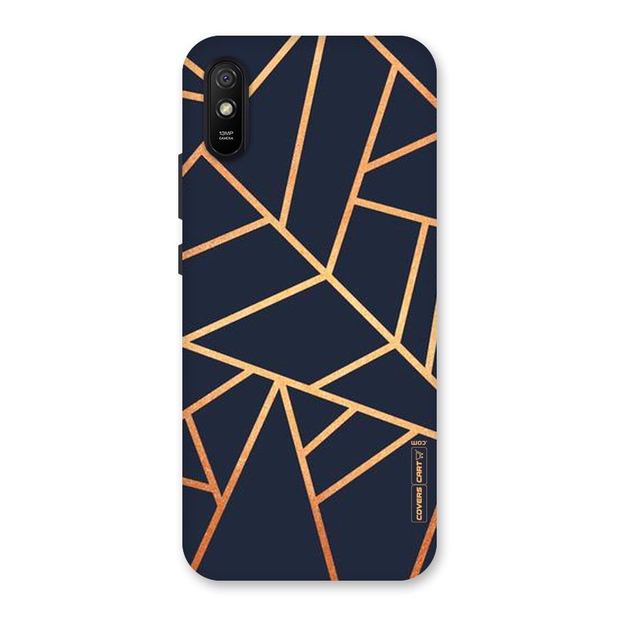 Golden Pattern Back Case for Redmi 9A