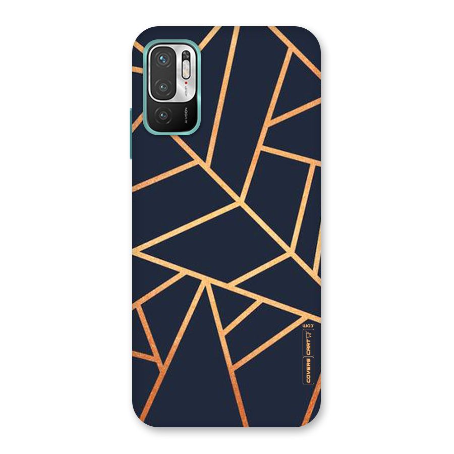 Golden Pattern Back Case for Redmi Note 10T 5G