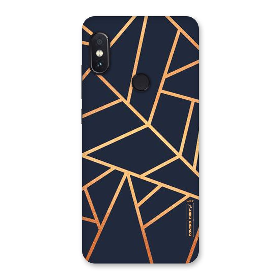 Golden Pattern Back Case for Redmi Note 5 Pro