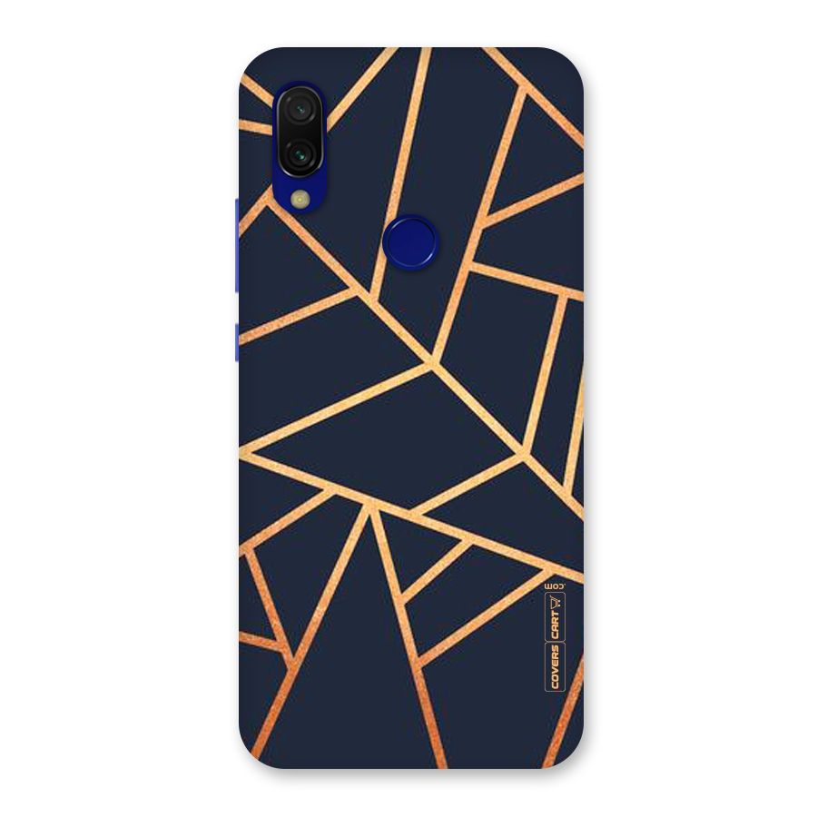 Golden Pattern Back Case for Redmi Y3