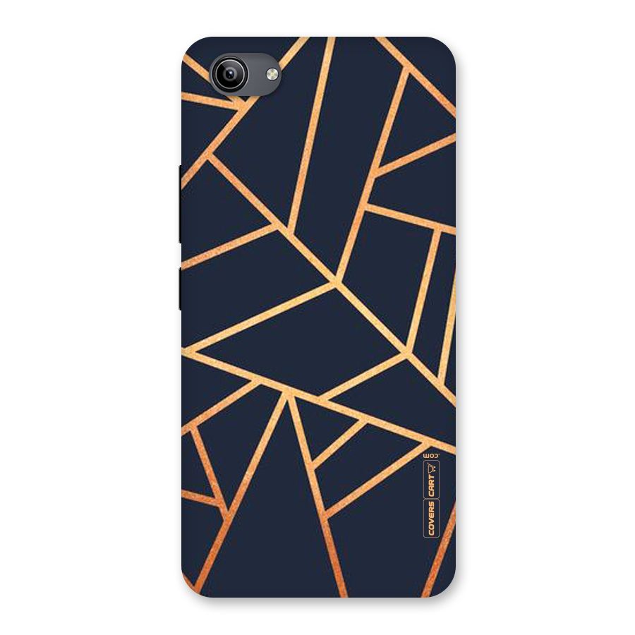 Golden Pattern Back Case for Vivo Y81i