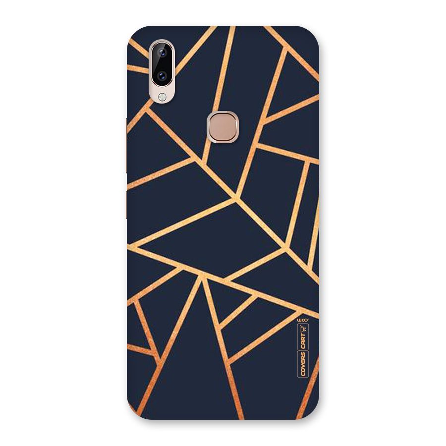 Golden Pattern Back Case for Vivo Y83 Pro