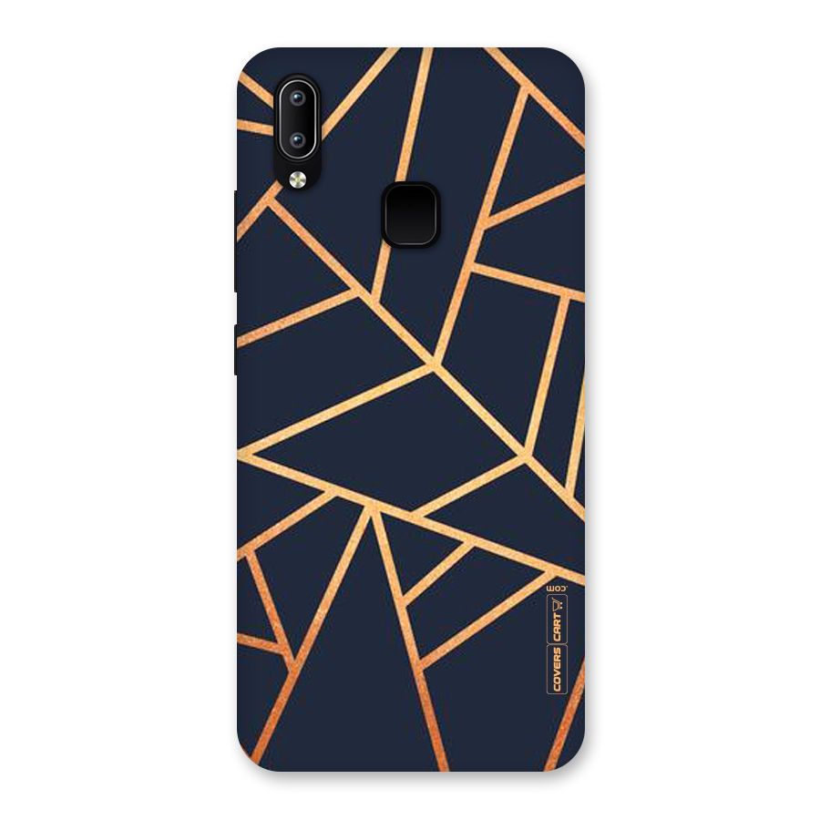 Golden Pattern Back Case for Vivo Y93
