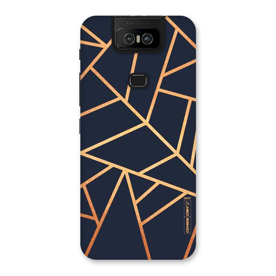 Golden Pattern Back Case for Zenfone 6z
