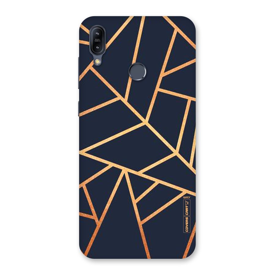 Golden Pattern Back Case for Zenfone Max M2