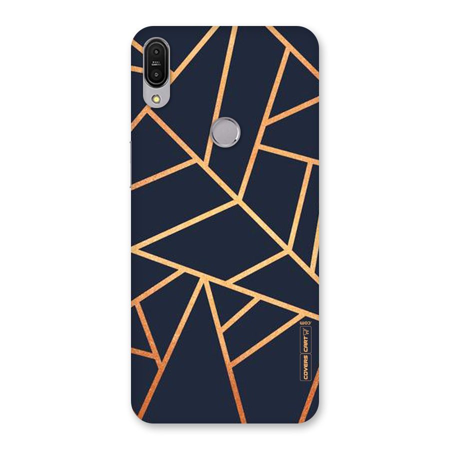 Golden Pattern Back Case for Zenfone Max Pro M1