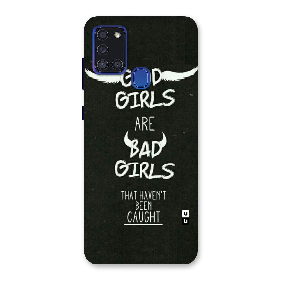 Good Bad Girls Back Case for Galaxy A21s
