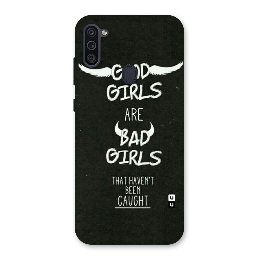 Good Bad Girls Back Case for Galaxy M11