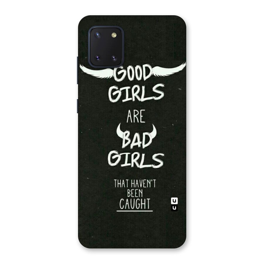 Good Bad Girls Back Case for Galaxy Note 10 Lite