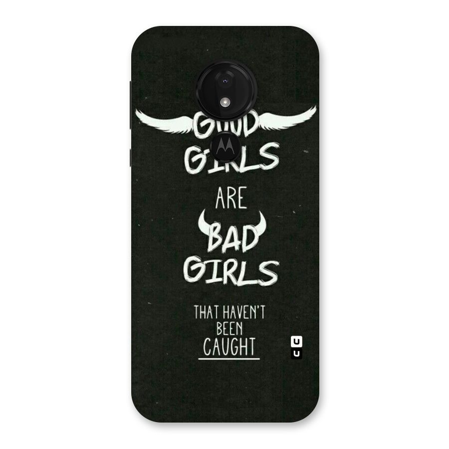 Good Bad Girls Back Case for Moto G7 Power