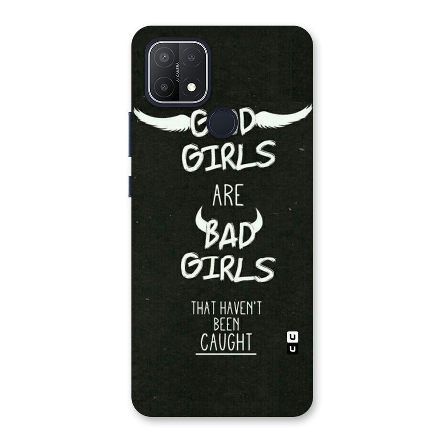 Good Bad Girls Back Case for Oppo A15s