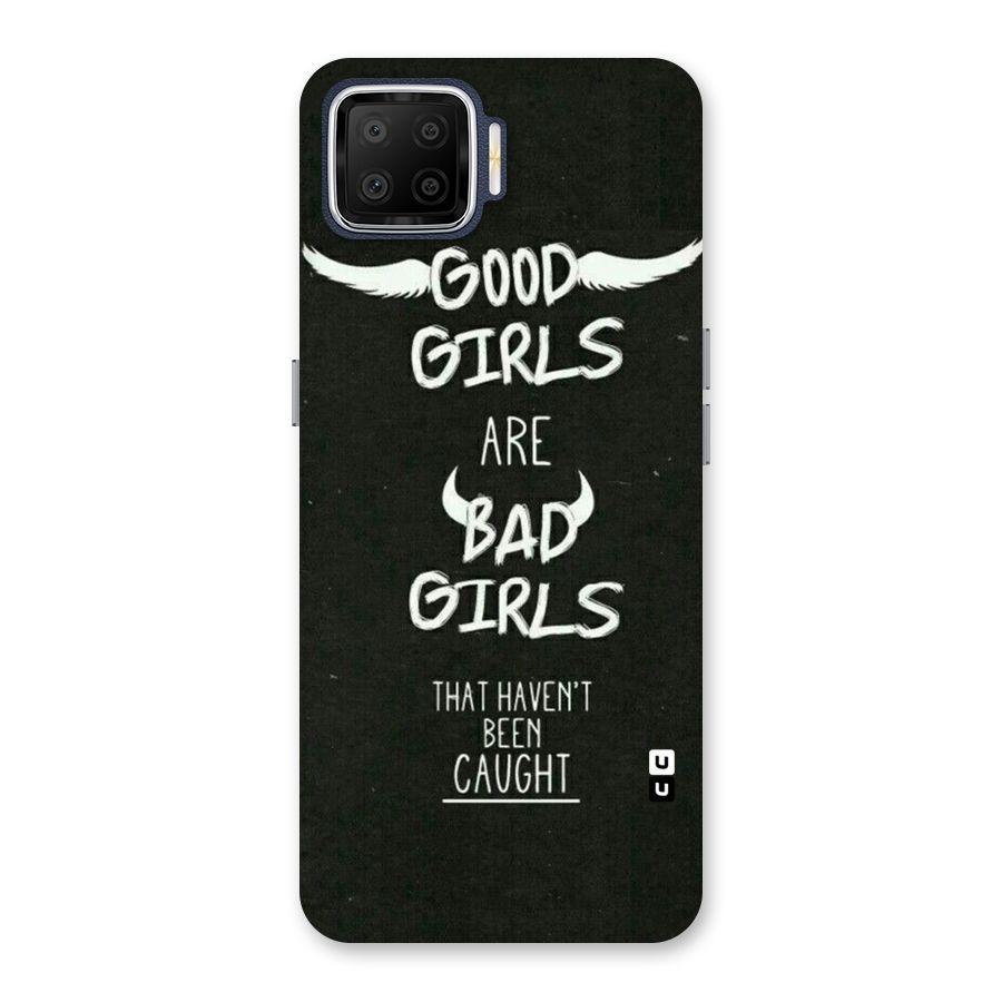 Good Bad Girls Back Case for Oppo F17