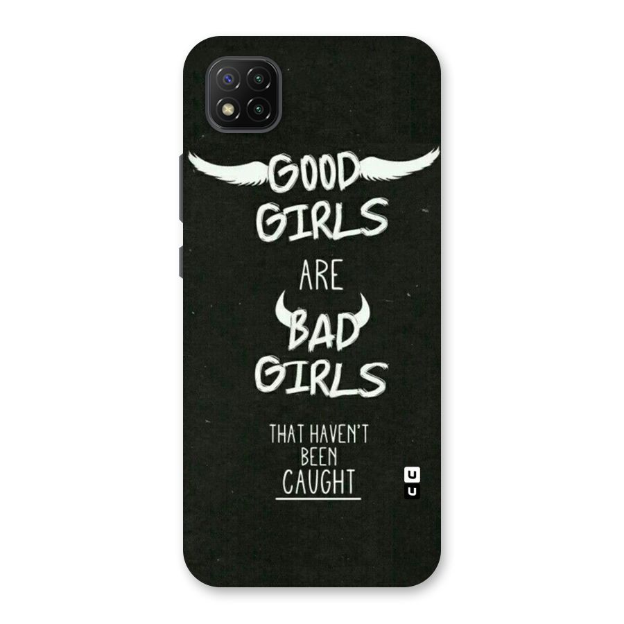 Good Bad Girls Back Case for Poco C3