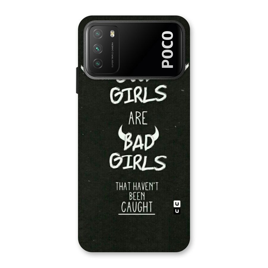 Good Bad Girls Back Case for Poco M3