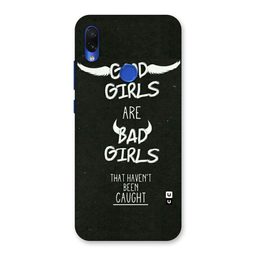 Good Bad Girls Back Case for Redmi Note 7S