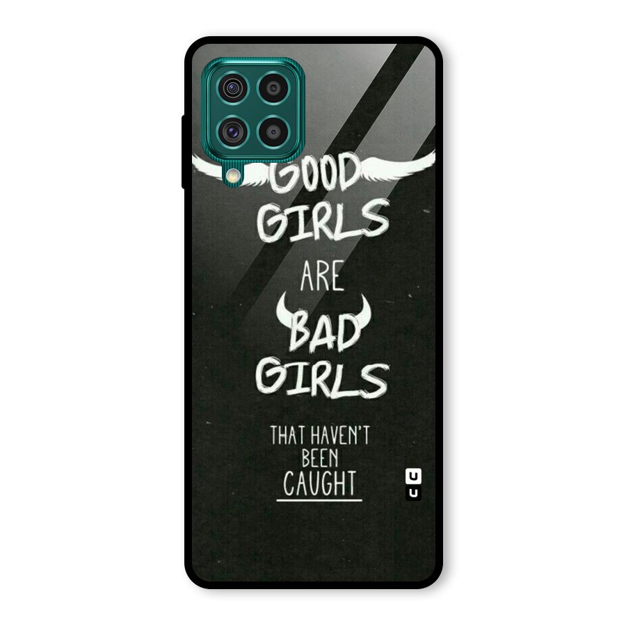 Good Bad Girls Glass Back Case for Galaxy F62