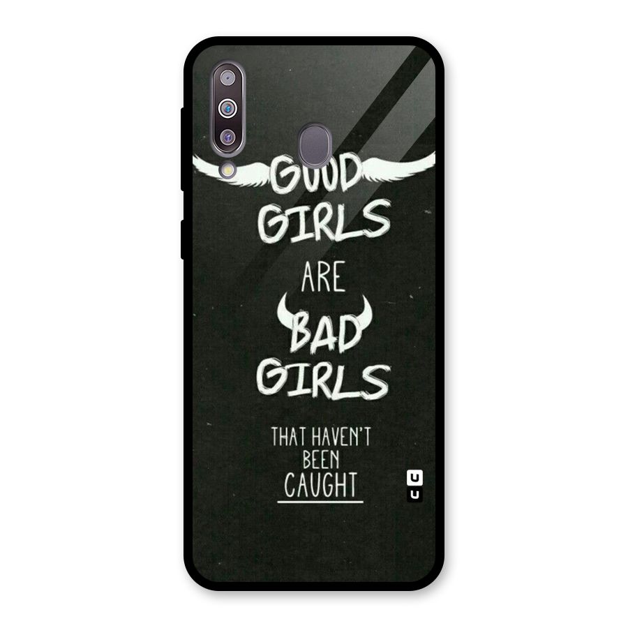 Good Bad Girls Glass Back Case for Galaxy M30