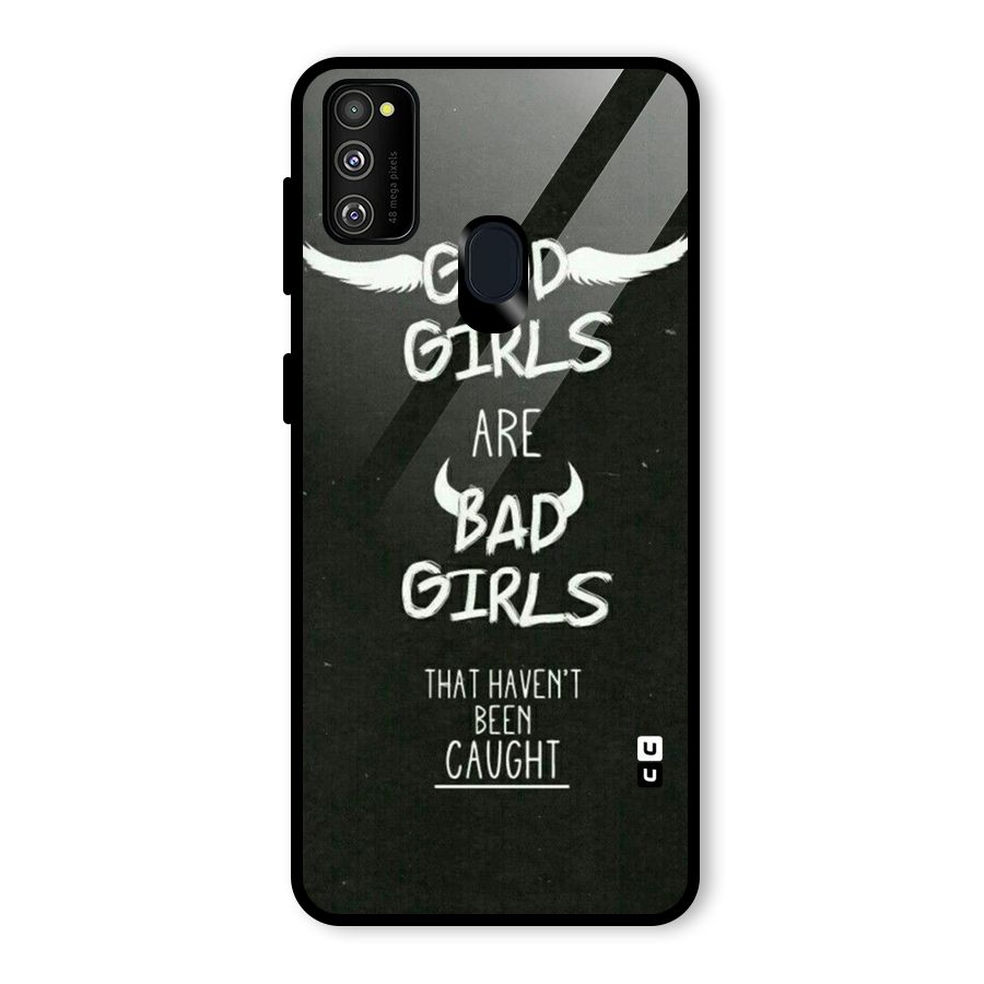 Good Bad Girls Glass Back Case for Galaxy M30s