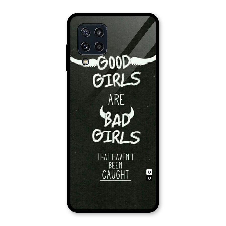 Good Bad Girls Glass Back Case for Galaxy M32