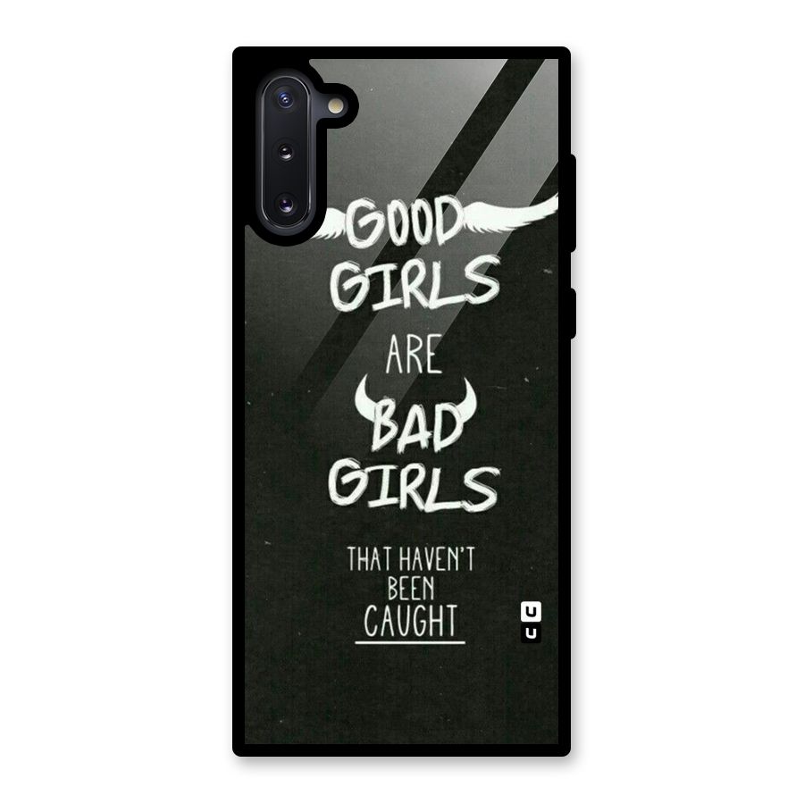 Good Bad Girls Glass Back Case for Galaxy Note 10