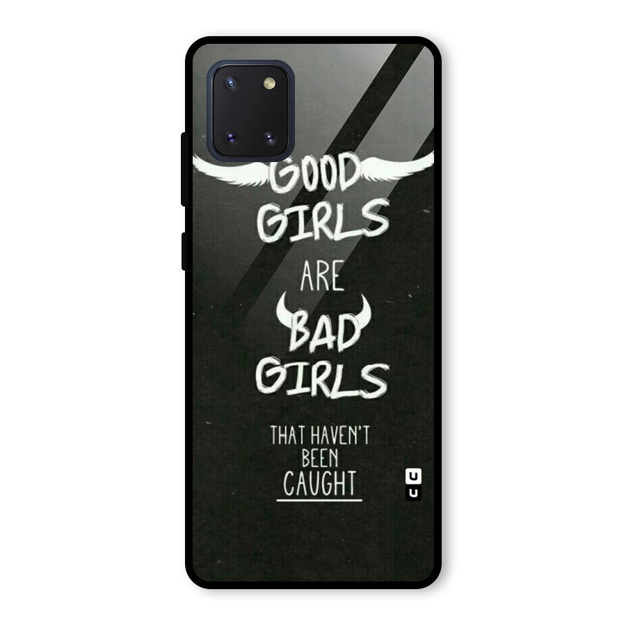 Good Bad Girls Glass Back Case for Galaxy Note 10 Lite