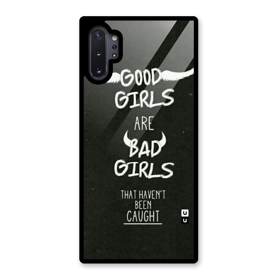 Good Bad Girls Glass Back Case for Galaxy Note 10 Plus