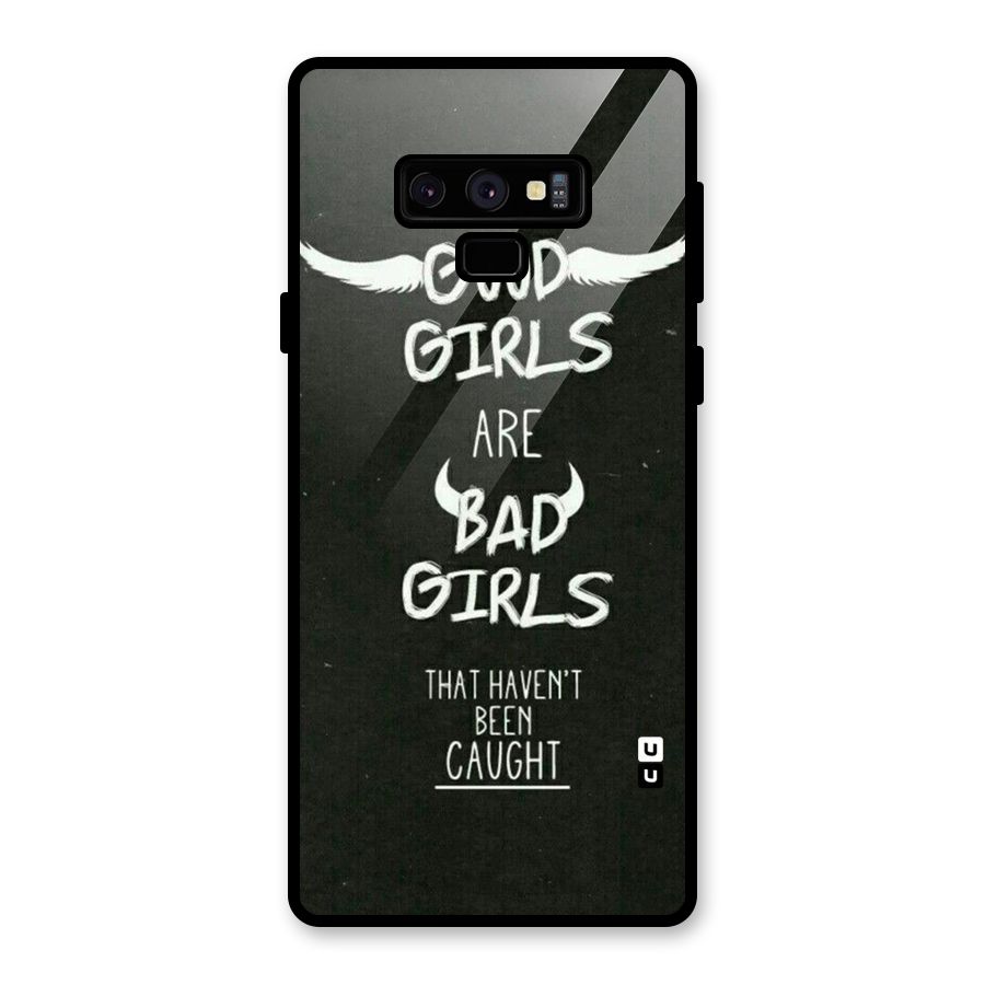 Good Bad Girls Glass Back Case for Galaxy Note 9