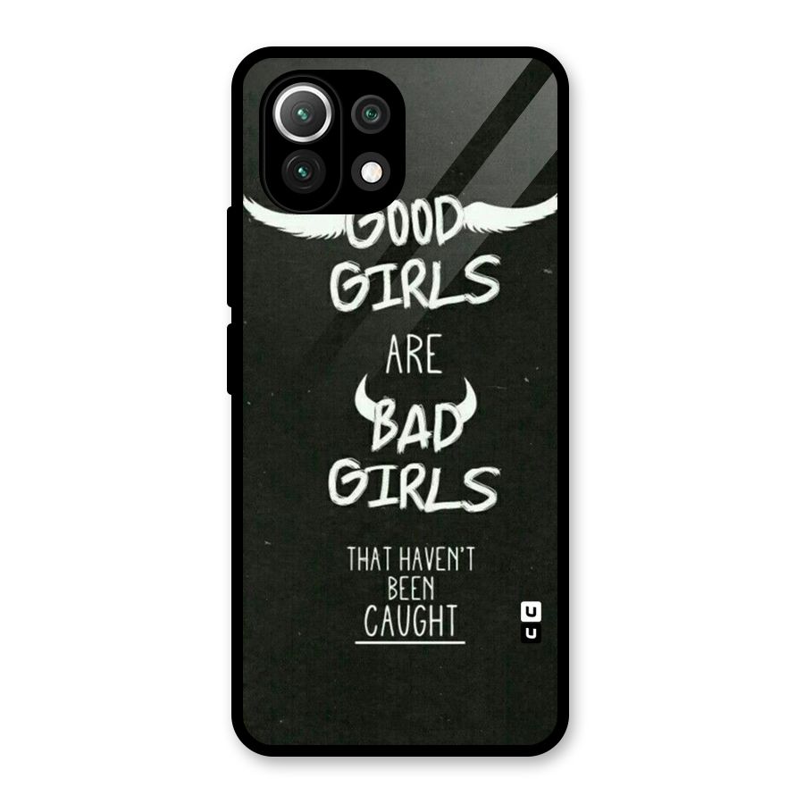 Good Bad Girls Glass Back Case for Mi 11 Lite NE 5G