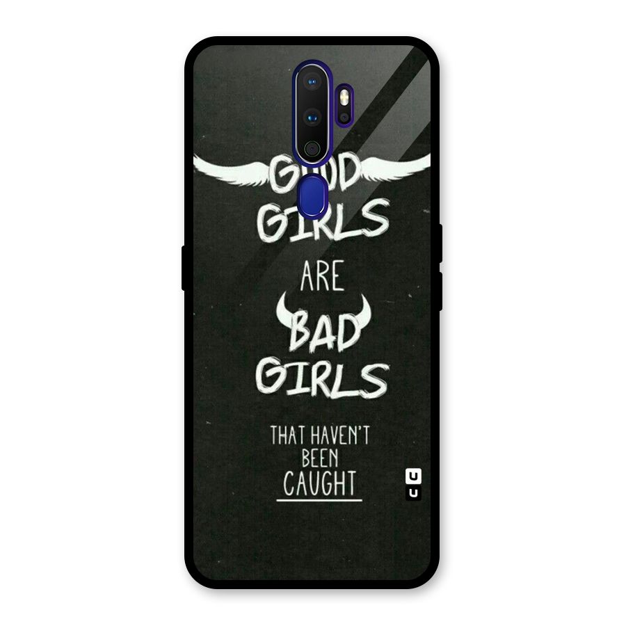 Good Bad Girls Glass Back Case for Oppo A9 (2020)