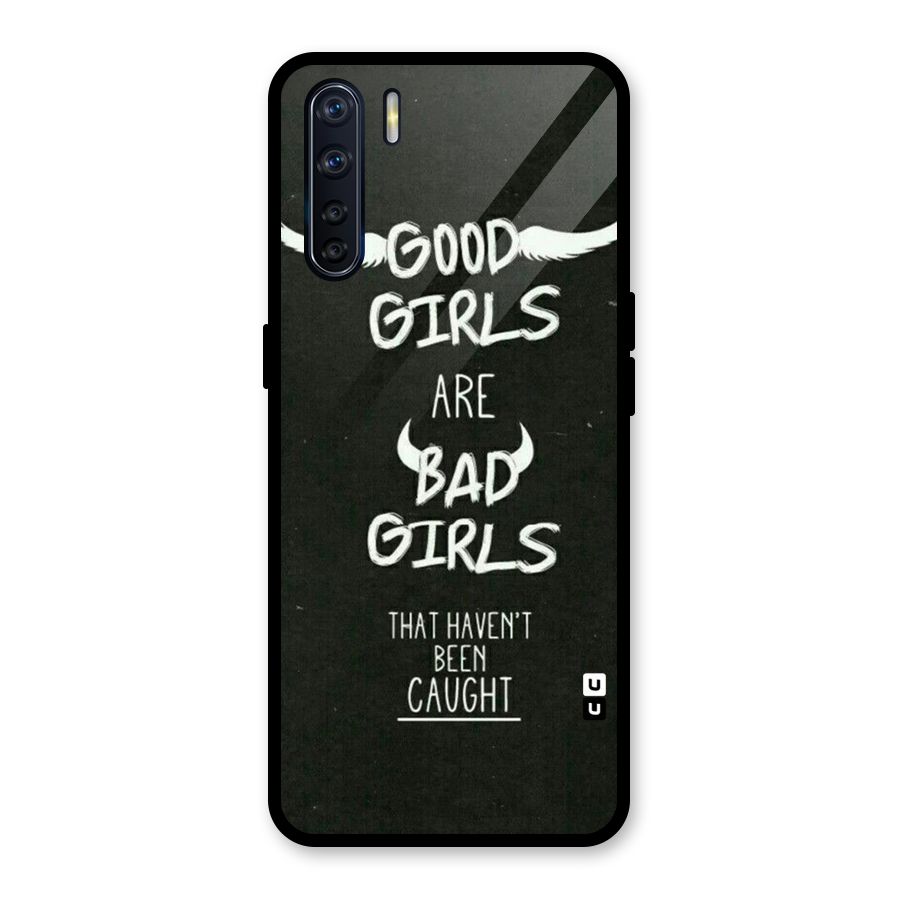Good Bad Girls Glass Back Case for Oppo F15