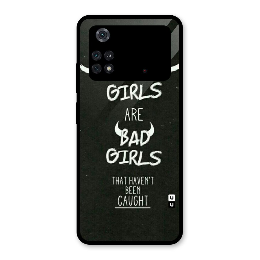 Good Bad Girls Glass Back Case for Poco M4 Pro 4G